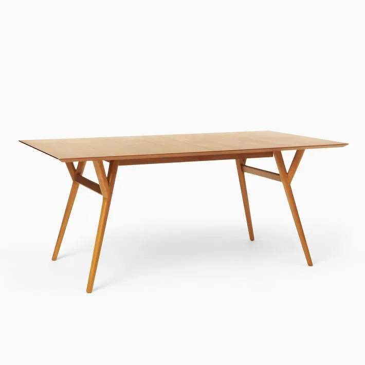 Mid-Century Expandable Dining Table