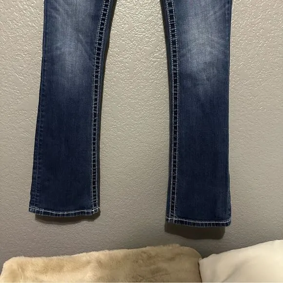 Miss Me bedazzled booty boot cut Jean