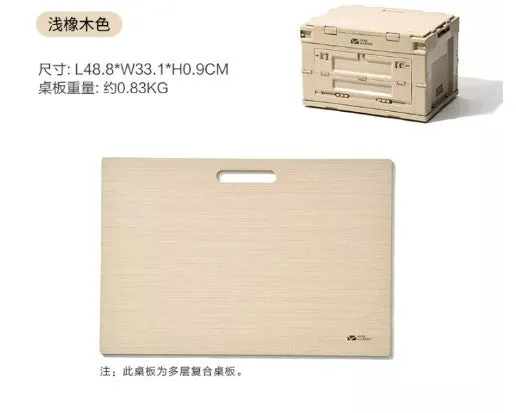 MobiGarden Folding Storage Box Portable Equipment Collapsible Storage trunks for Camping Outdoor Picnic