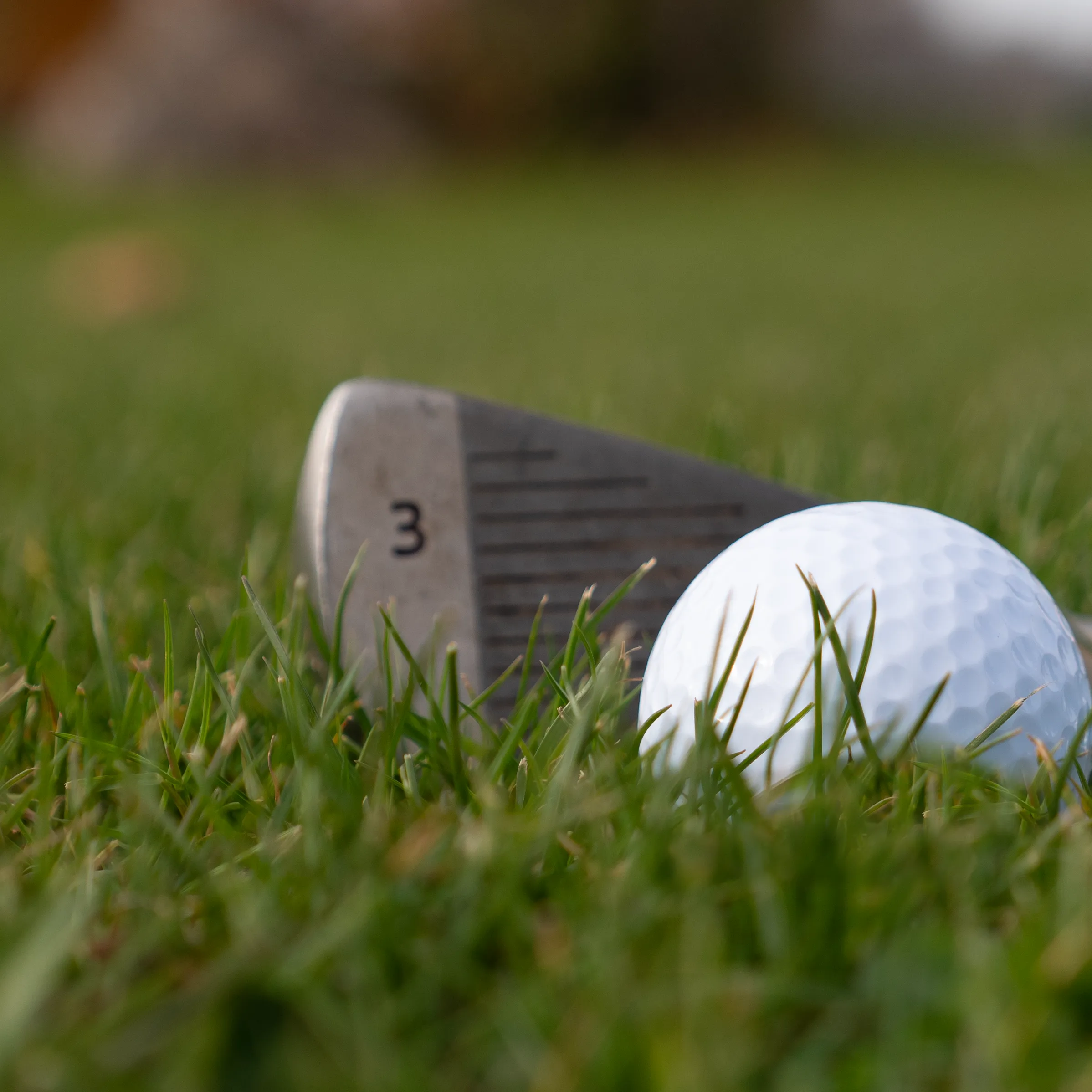 Monogram Black Circle, Printed Golf Balls