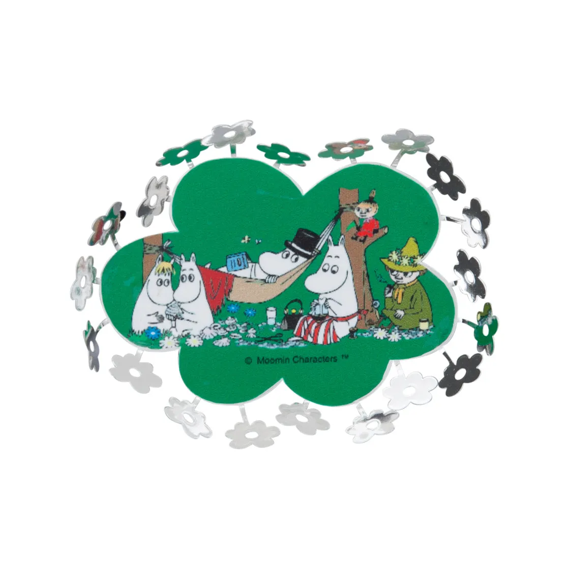 Moomin Family Picnic Magnet