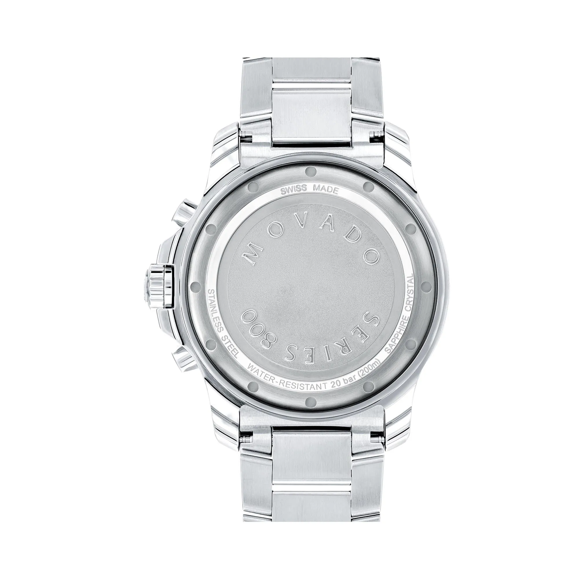 Movado Men's Green Dial Watch Silver Tone Case Quartz