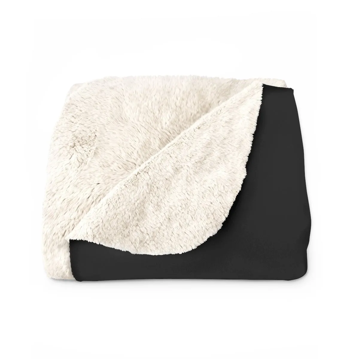 My Cat is my Co-Pilot Sherpa Fleece Blanket