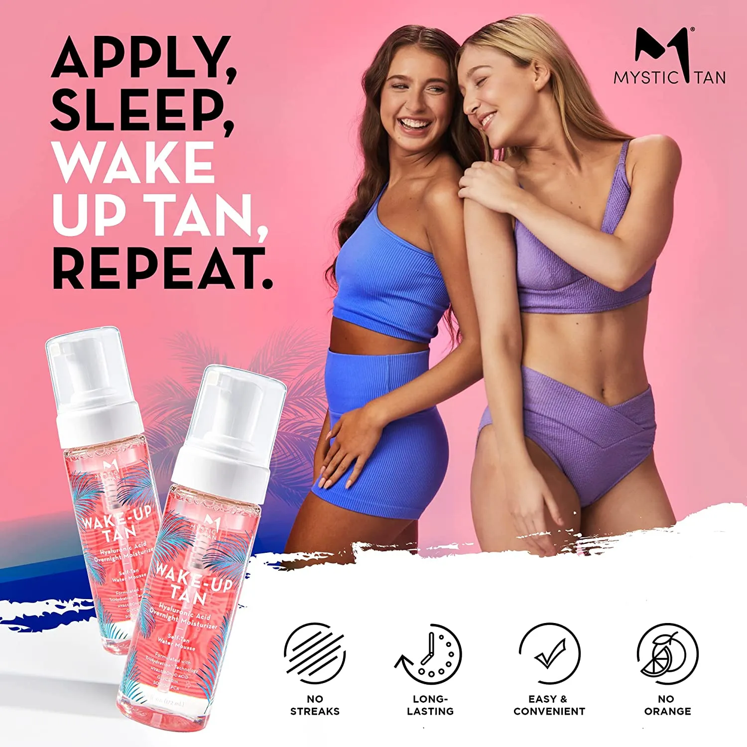 Mystic Tan Wake-Up Tan Wake-Up & Glow Daily Facial Self-Tan Spritz
