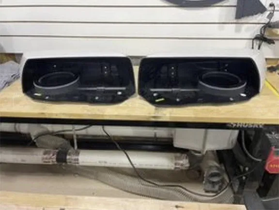 NAGY'S CUSTOMS Indian Chieftain Speaker Rings (Smooth)