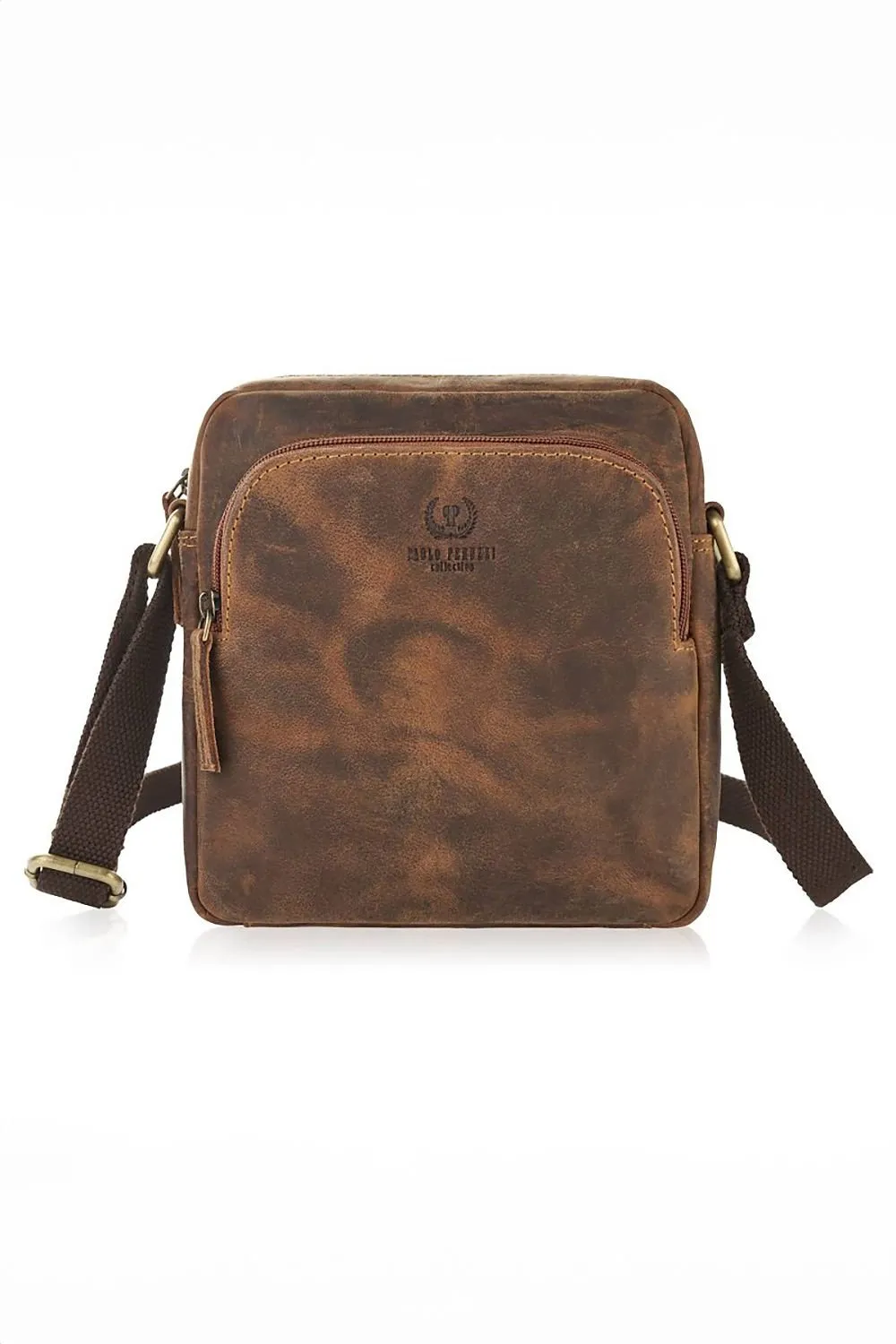 Natural leather bag