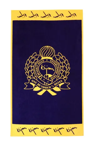 Navy Beach Towel