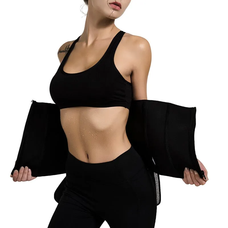 Neoprene Sauna Waist Trainer Corset Sweat Belt for Women