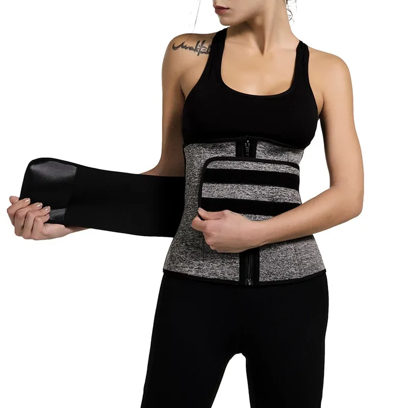 Neoprene Sauna Waist Trainer Corset Sweat Belt for Women