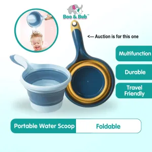 NEW Collapsible Scoop Folding Water Ladle Garden Bathroom Spoon Kitchen Water Scoop Dipper Plastic Bath Spoon 1pcs