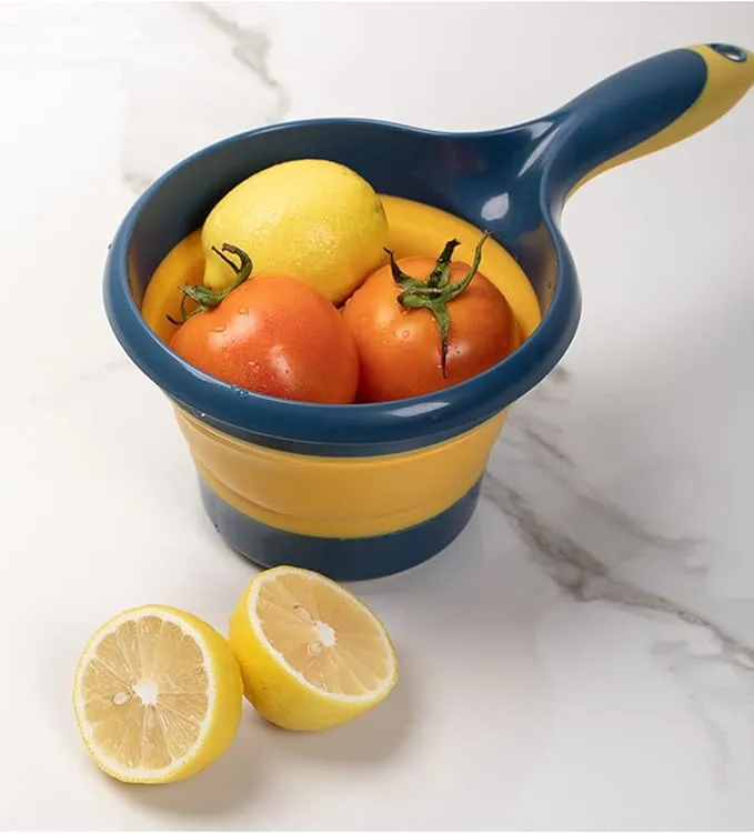 NEW Collapsible Scoop Folding Water Ladle Garden Bathroom Spoon Kitchen Water Scoop Dipper Plastic Bath Spoon 1pcs