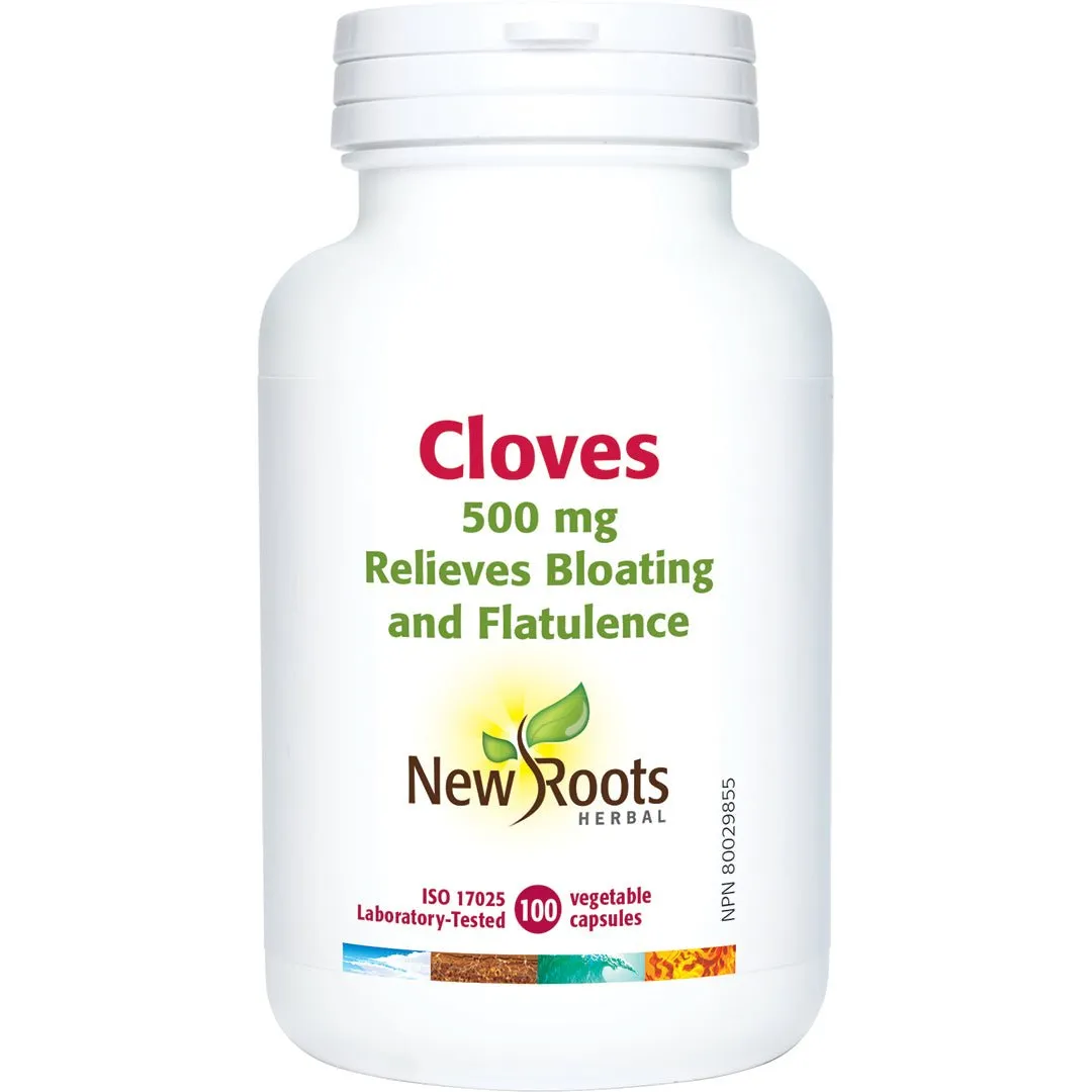 New Roots Cloves 100 Veg Capsules