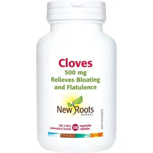 New Roots Cloves 100 Veg Capsules