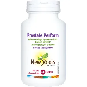 New Roots Prostate Perform 60 Softgels