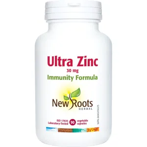 New Roots Ultra Zinc 30 mg 90 Capsules