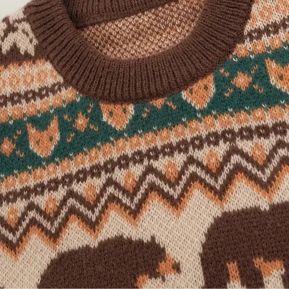 NEW The Beary Woodlands Sweater