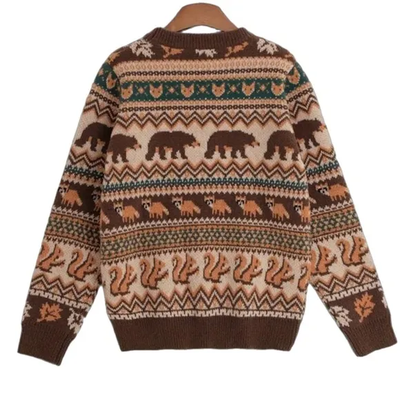 NEW The Beary Woodlands Sweater