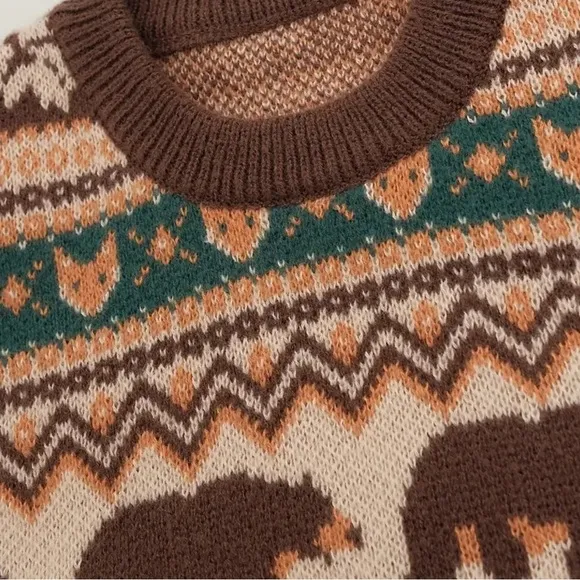 NEW The Beary Woodlands Sweater