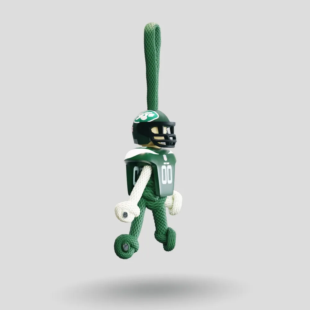 New York Jets Paracord Buddy Keychain