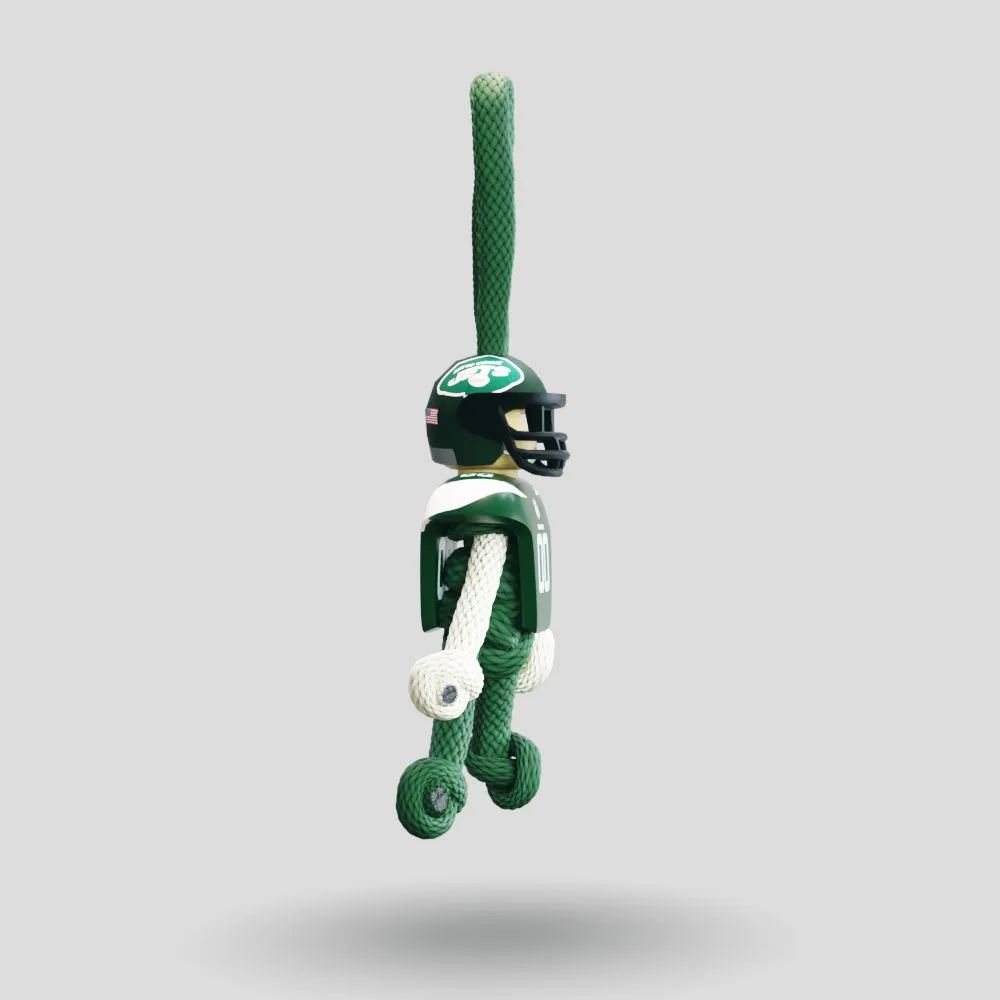 New York Jets Paracord Buddy Keychain