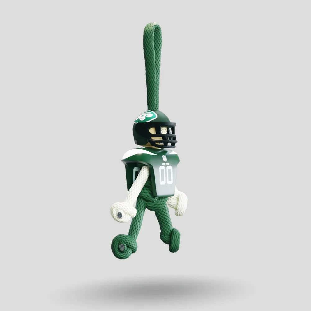 New York Jets Paracord Buddy Keychain