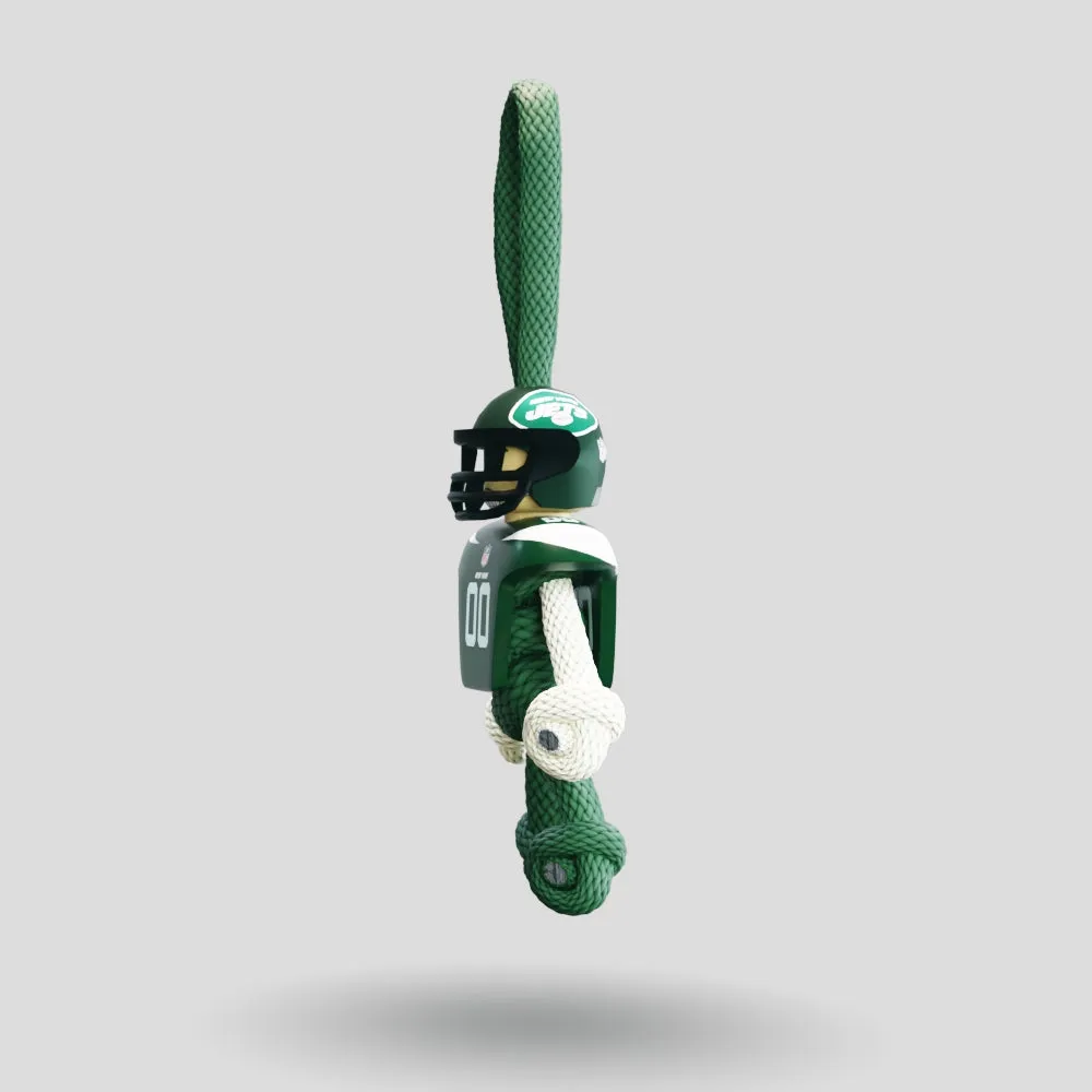 New York Jets Paracord Buddy Keychain
