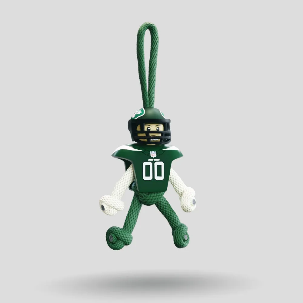 New York Jets Paracord Buddy Keychain