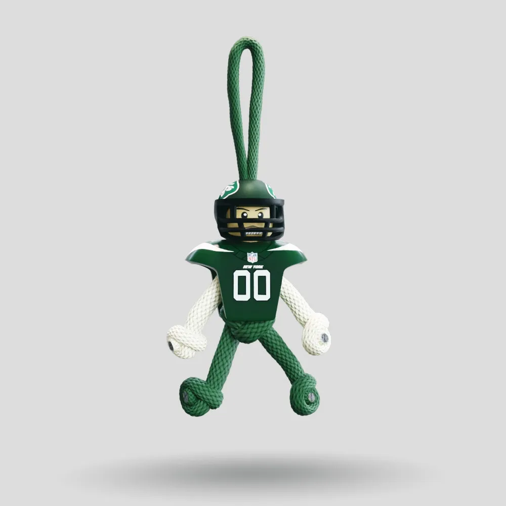 New York Jets Paracord Buddy Keychain