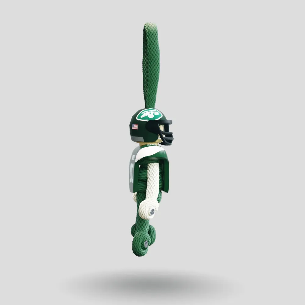 New York Jets Paracord Buddy Keychain
