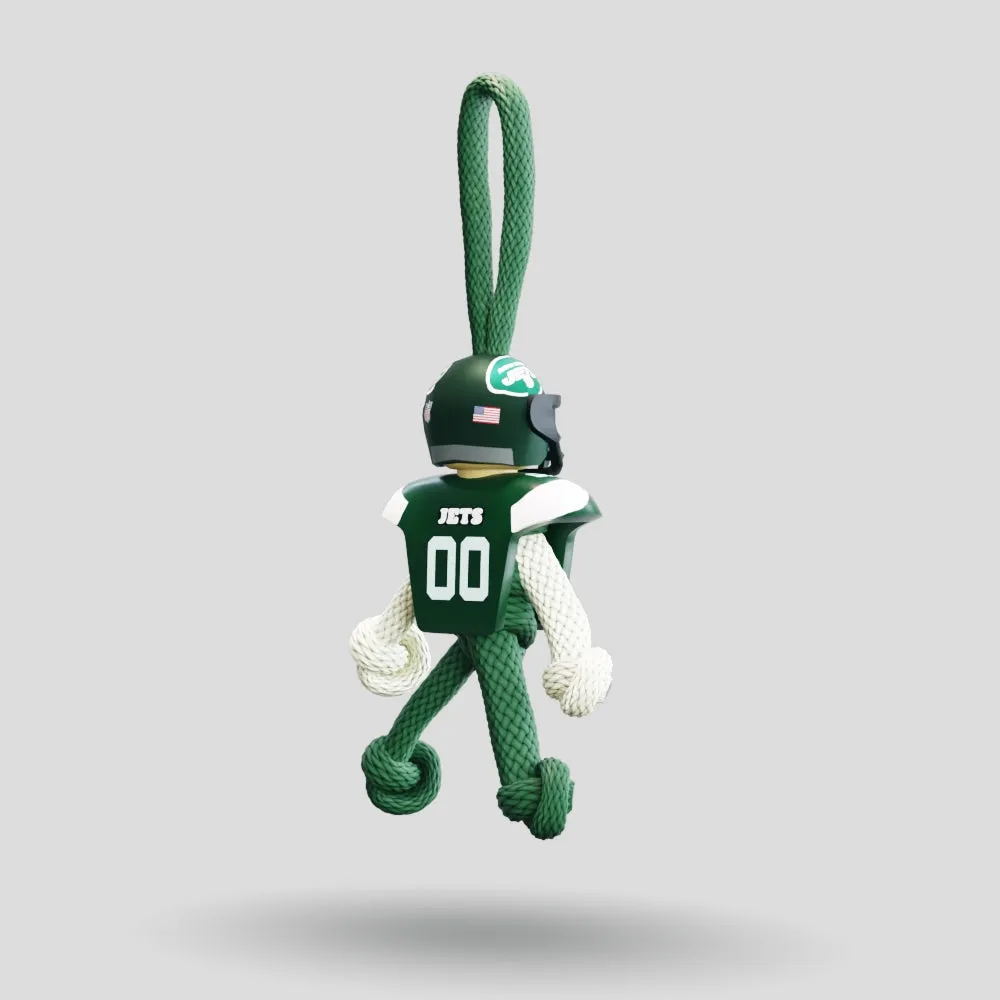 New York Jets Paracord Buddy Keychain