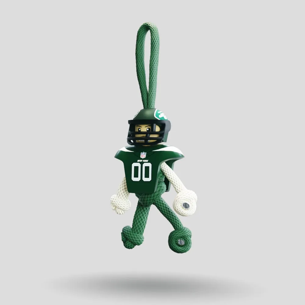 New York Jets Paracord Buddy Keychain