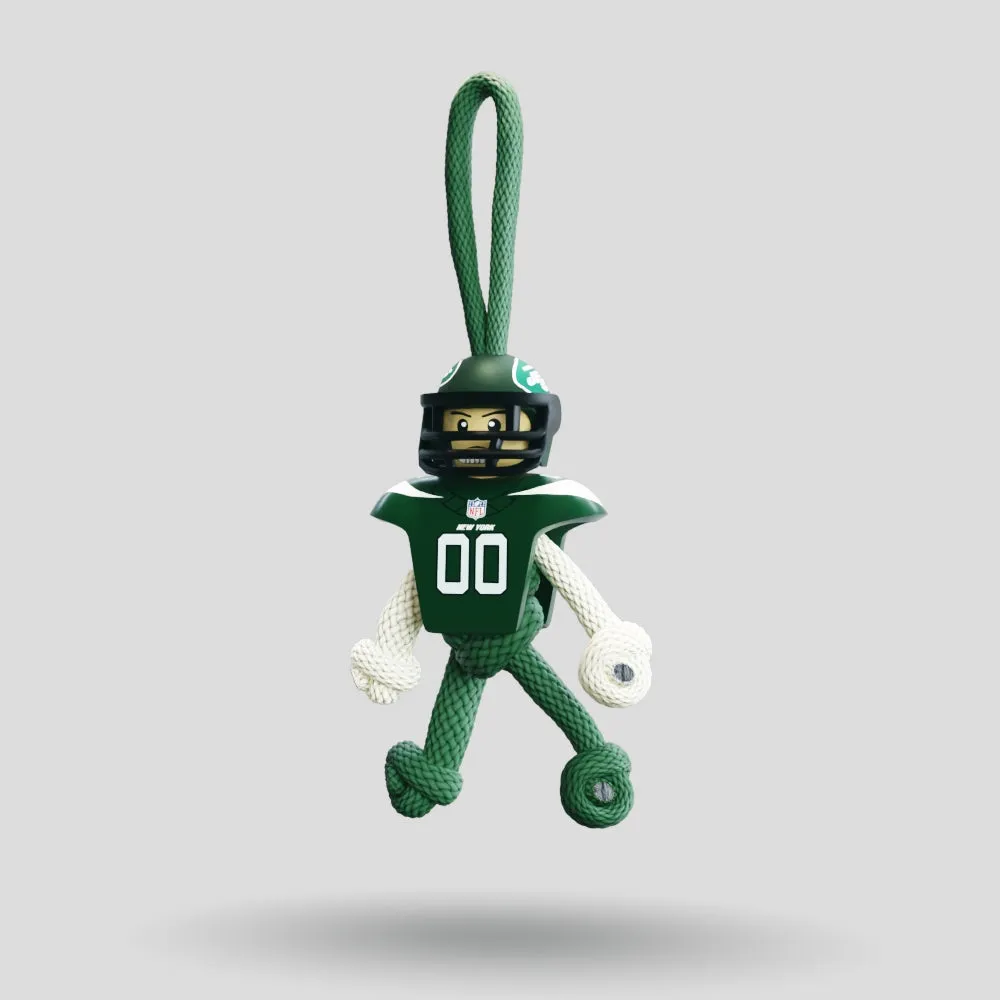 New York Jets Paracord Buddy Keychain