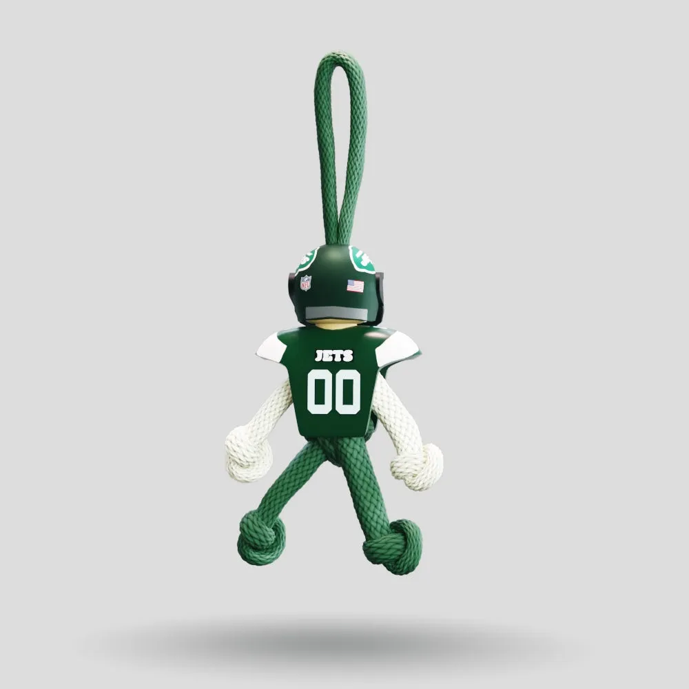 New York Jets Paracord Buddy Keychain