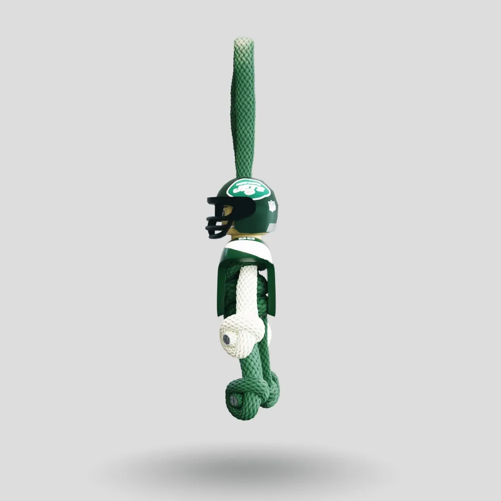 New York Jets Paracord Buddy Keychain