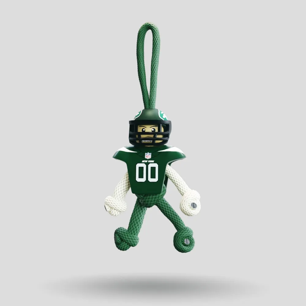 New York Jets Paracord Buddy Keychain