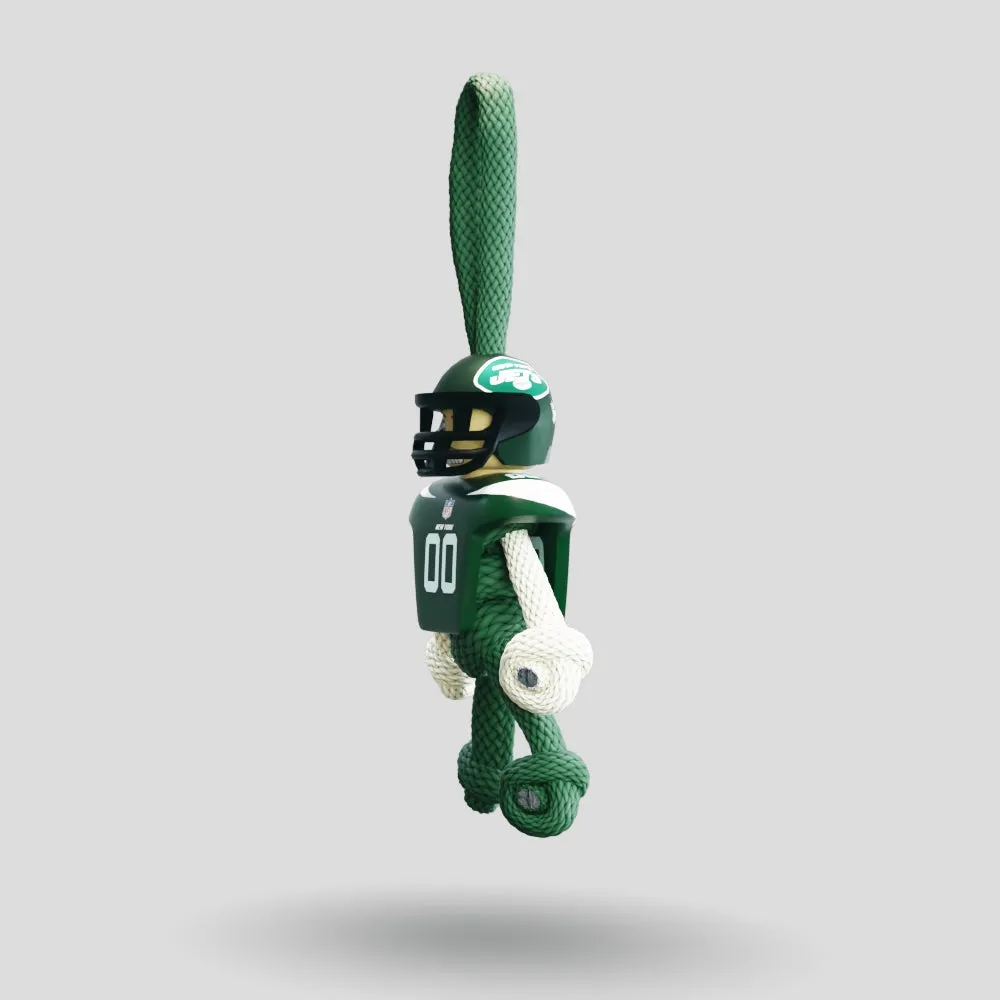 New York Jets Paracord Buddy Keychain