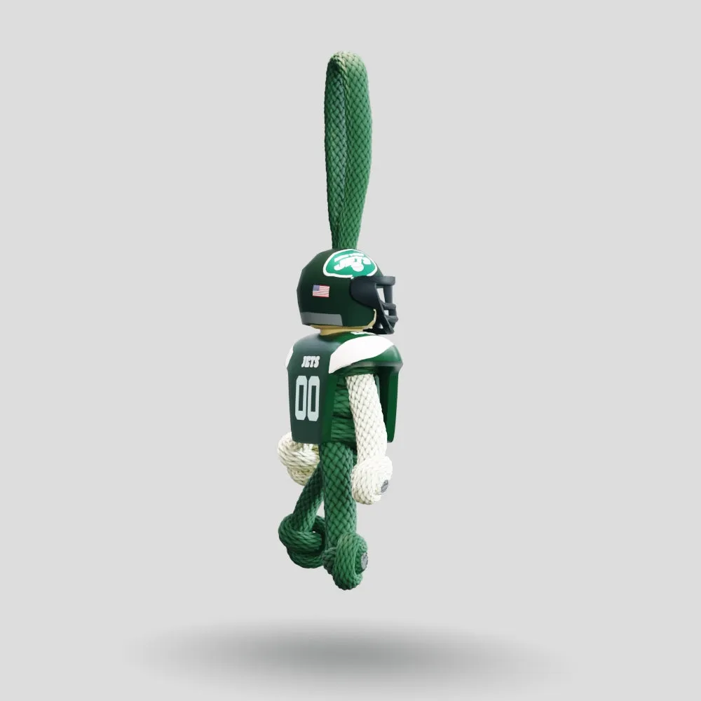 New York Jets Paracord Buddy Keychain