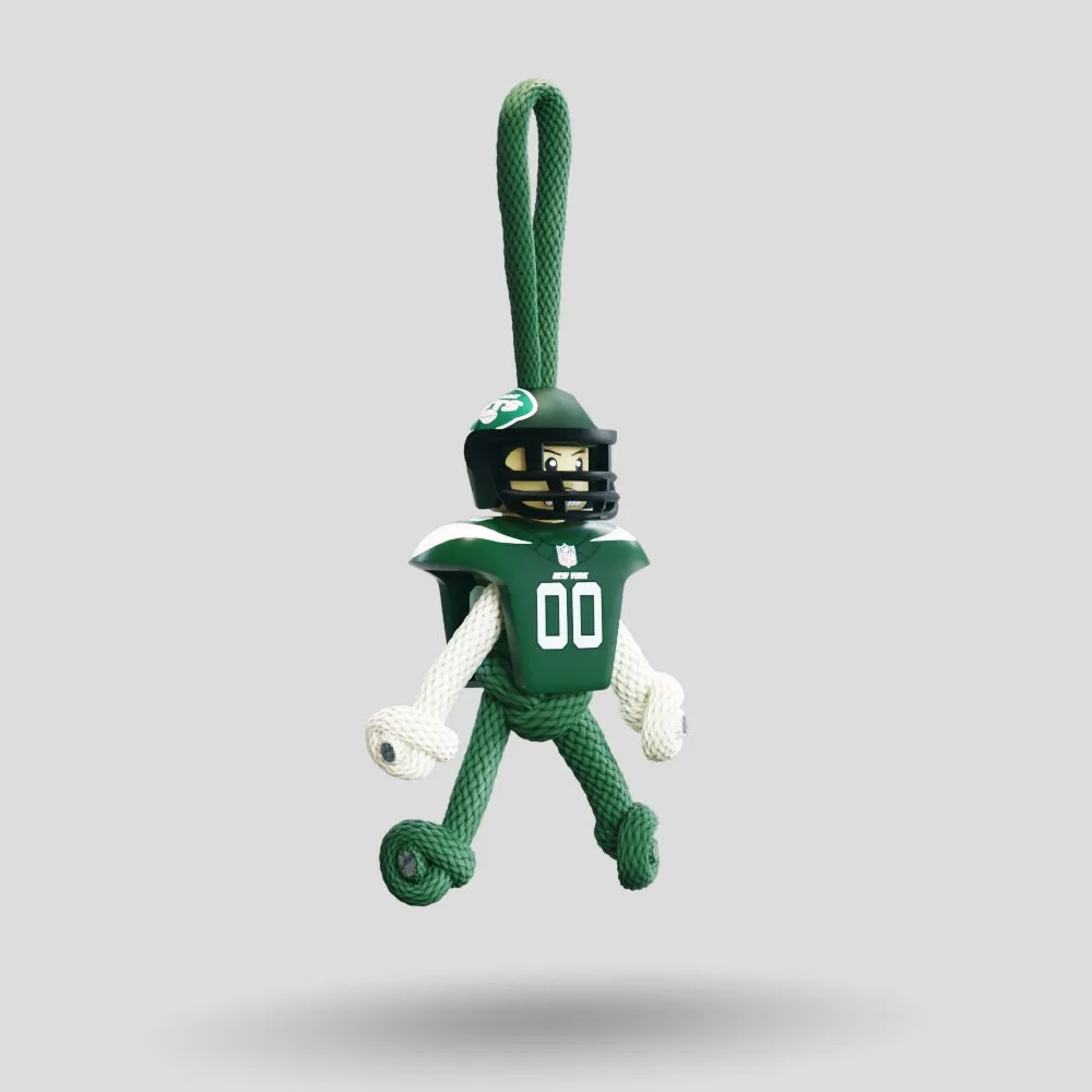 New York Jets Paracord Buddy Keychain