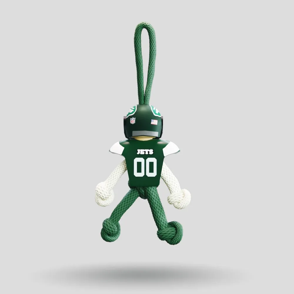 New York Jets Paracord Buddy Keychain