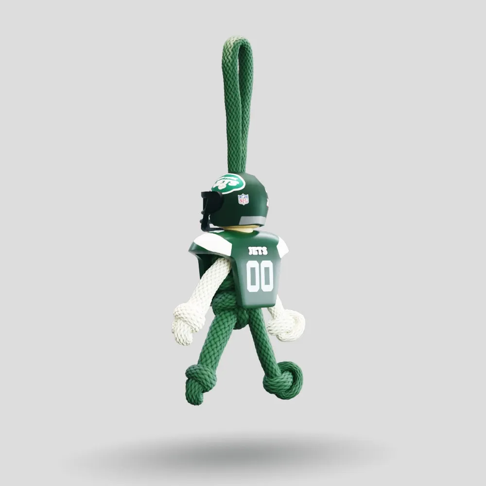 New York Jets Paracord Buddy Keychain