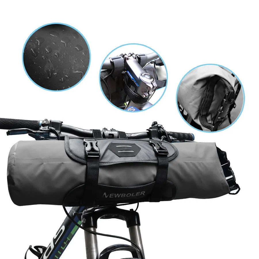 NEWBOLER road bike front bag bicycle waterproof big bag