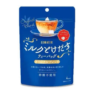 Nitto Royal Milk Tea - Sugar-Free, 4 Bags, 30g