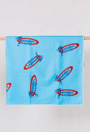 NL Double sized Sand Free towel Original Blue