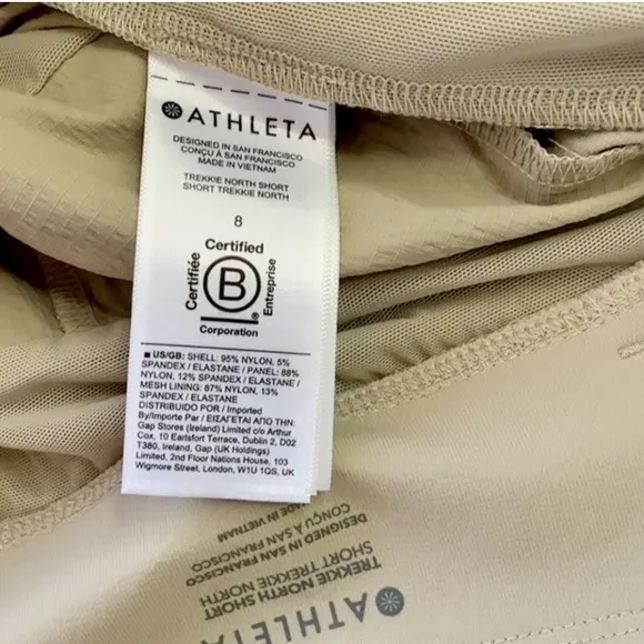 NWT Athleta Trekkie North Short