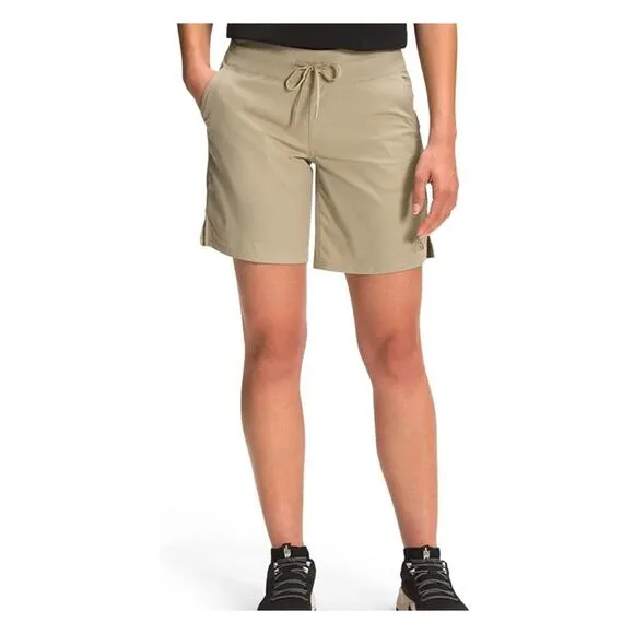 NWT The North Face Aphrodite Bermuda ShortTwill Beige UPF 50 Size Small