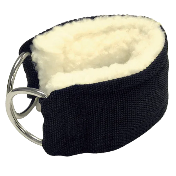 Nylon Ankle Strap with Wool Padding