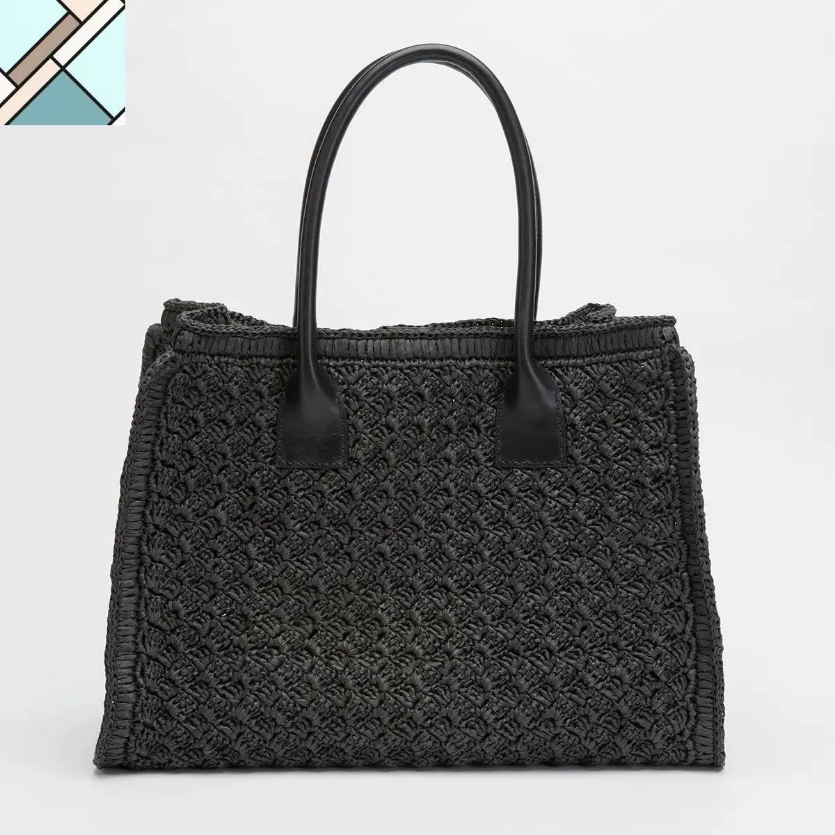 Odina Straw Shoulder Bag