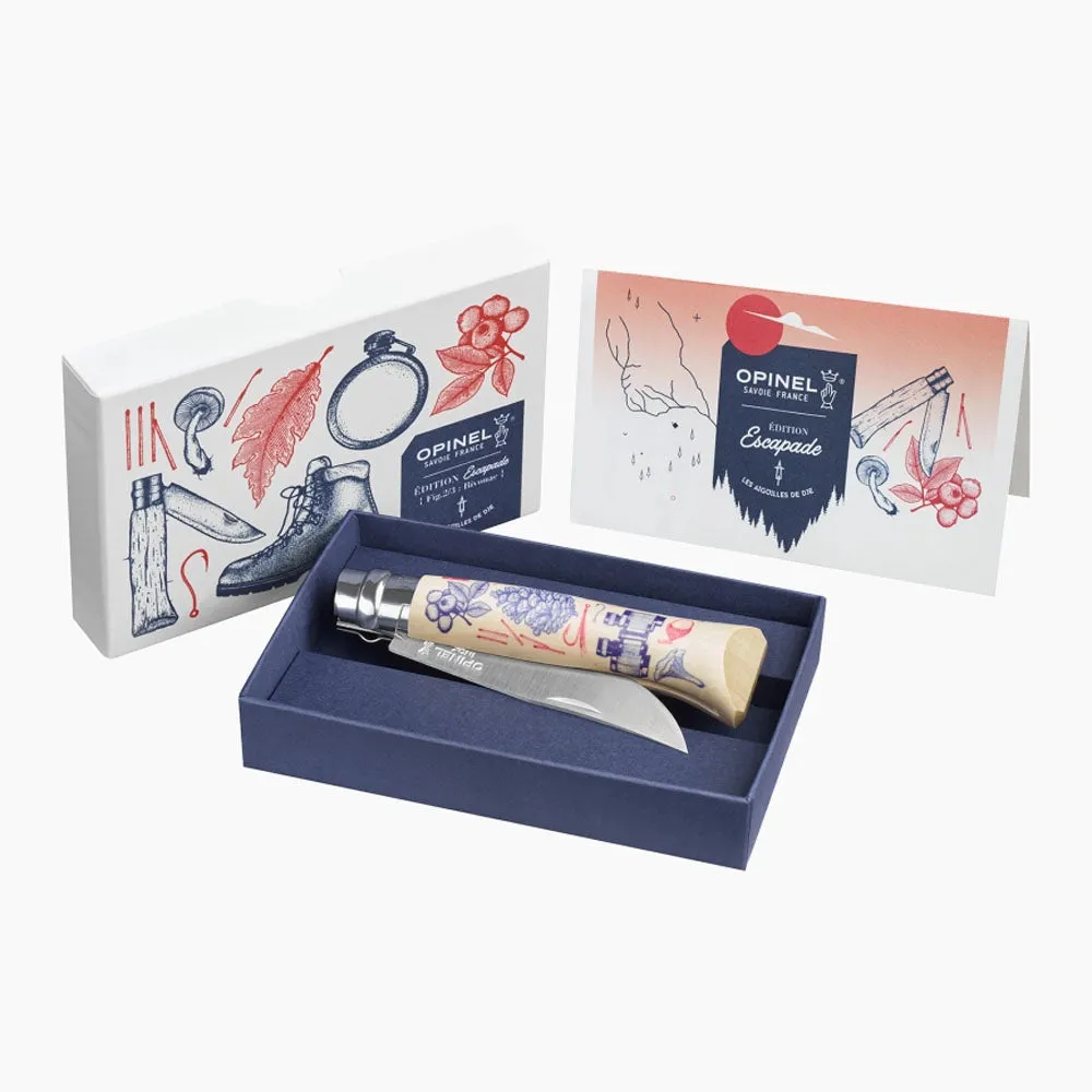 Opinel Escapade Knife Stainless No 8 Limited Edition