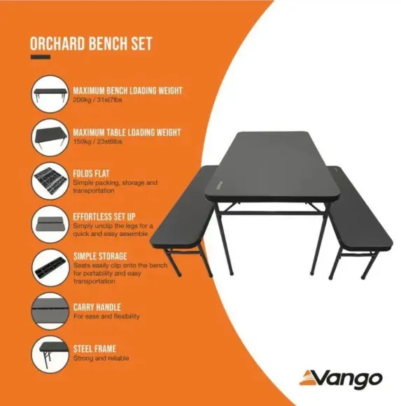 Orchard Bench Set