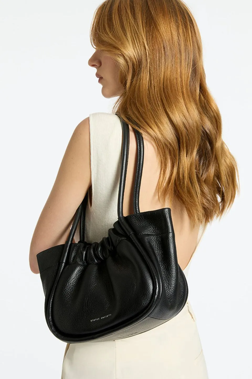 Ordinary Pleasures Black Shoulder Bag